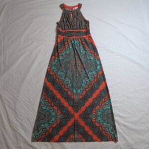 London Times Maxi Dress, Size 8